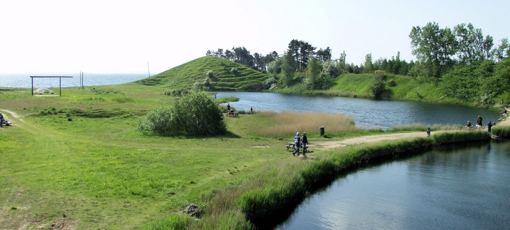 View of the lakes